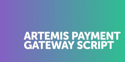 Artemis - Minimal Payment Gateway Script