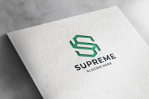 Supreme Letter S Professional Logo Screenshot 1