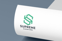 Supreme Letter S Professional Logo Screenshot 2