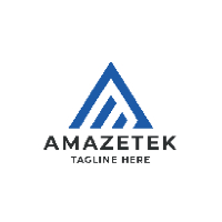 Amazetek Letter A Logo Pro Temp