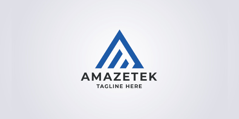 Amazetek Letter A Logo Pro Temp