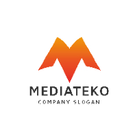 Mediateko Letter M Logo