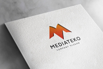 Mediateko Letter M Logo Screenshot 2