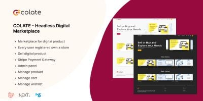 Colate - Laravel Digital Marketplace