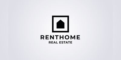 Rent Home Pro Logo Template