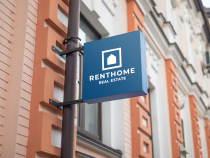 Rent Home Pro Logo Template Screenshot 3