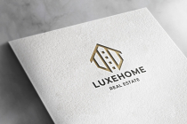 Luxe Home Pro Logo Template Screenshot 3