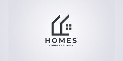 Urban Homes Pro Logo Template
