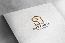 Superom Letter S Real Estate Logo Template Screenshot 2