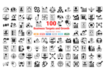 Business Targets and Growth Icons Pack Screenshot 5