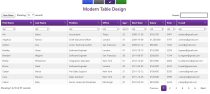 Responsive Modern Table jQuery Screenshot 5