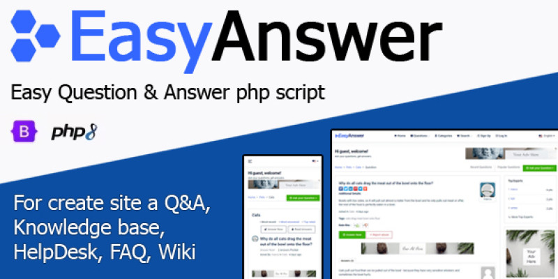 EasyAnswer - A Easy Ask And Answer php script