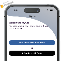 iOS User Auth with Firebase Email Password