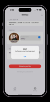iOS User Auth with Firebase Email Password Screenshot 7