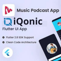 Music Podcast App – Flutter UI Kit