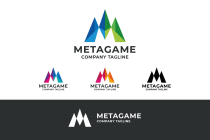 Meta Game Letter M Logo Screenshot 3