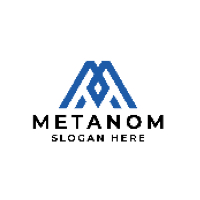 Metanom Letter M Logo
