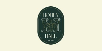 Honey Hall Logo Design