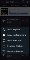 Pro Ringtones - Android Source Code Screenshot 6