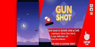 Gun Shot - iOS Source Code