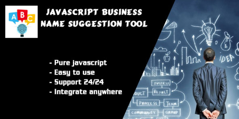 Javascript Business Name Suggestion Tool