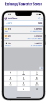 iOS Coin Converter Template App Screenshot 1