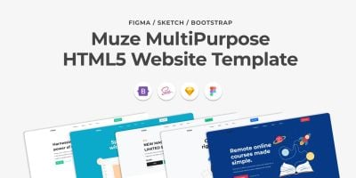 Muze - Multi-Purpose Bootstrap HTML5 Template