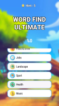 Word Find Ultimate - Unity - Admob Screenshot 2