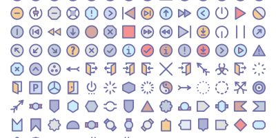 500 Mobile App Vector icons 