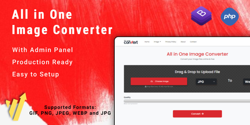 All In One Image Converter PHP Script