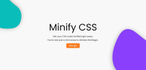 Minify CSS - Compress CSS Screenshot 1