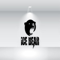 Ice Bear Logo Template For Clothing And Hokcey