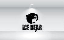 Ice Bear Logo Template For Clothing And Hokcey Screenshot 1