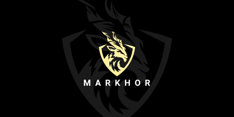 Markhor Logo Template 