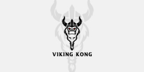 Viking Gorilla Logo Template  Screenshot 1