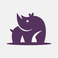Rhino Baby Logo Template 