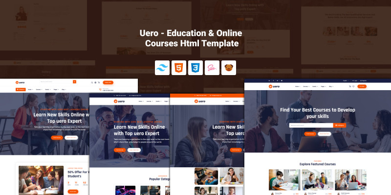 Uero - Education HTML5 Responsive Template