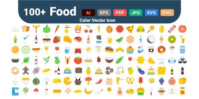 Food Color Vector Icon