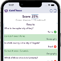 iCoinic Quiz App - XCode iOS Project