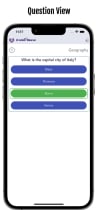 iCoinic Quiz App - XCode iOS Project Screenshot 2