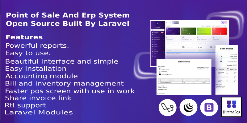 HimmaPos - Saas Pos And Accounting System