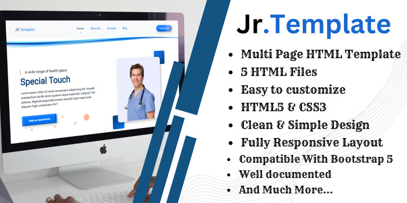 Jrtemplate - Medical HTML Template