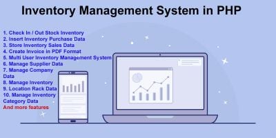 Inventory Management System in PHP