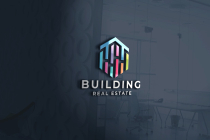 Modern Building Real Estate Logo Screenshot 2