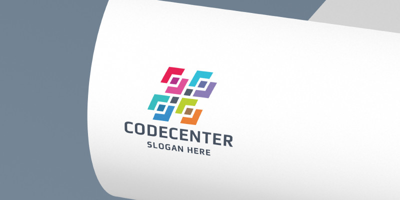 Code Center Professional Logo