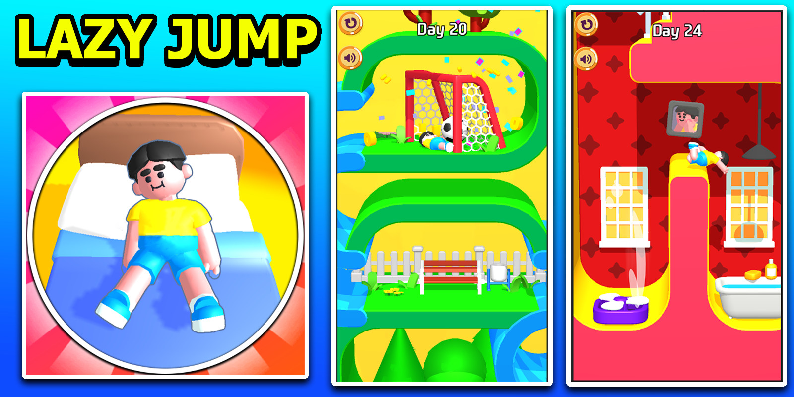 Lazy Jump 3D Game Unity Source Code by NextLevelGames | Codester