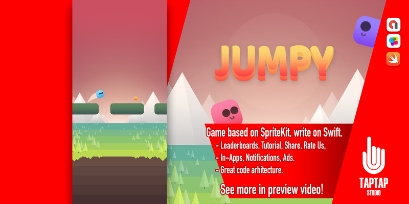 Jumpy - iOS Source Code