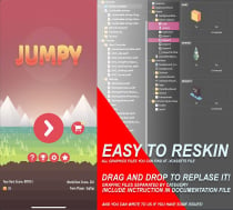 Jumpy - iOS Source Code Screenshot 1