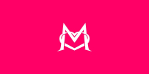 Elegant M Heart Logo Screenshot 1