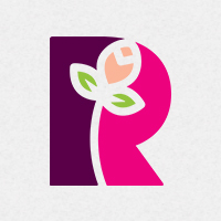 Eco Letter R Logo Template Design